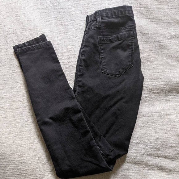 Blank Black Pleather NYC Jeans - Picture 2 of 2